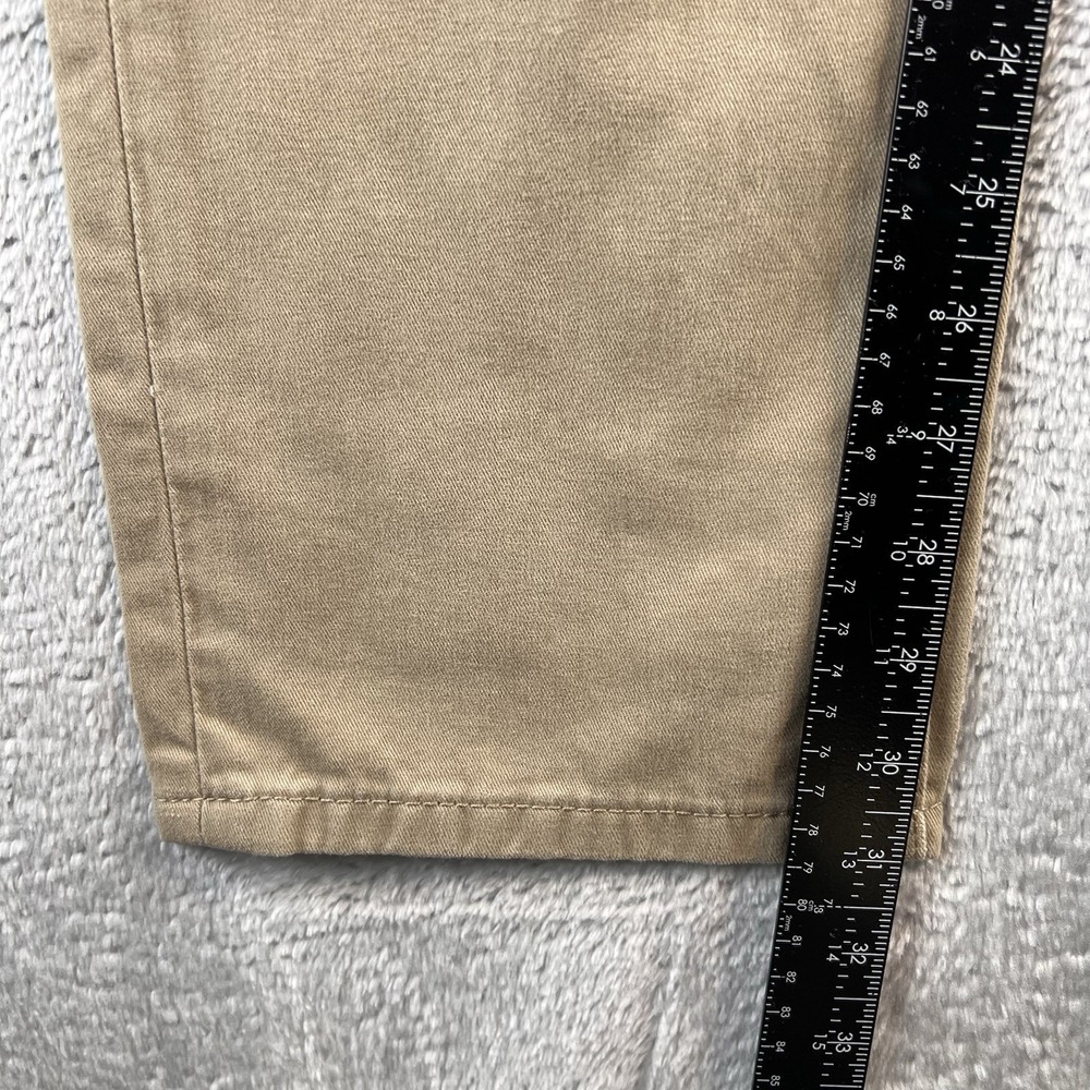 Levis 514 Pants Mens 30x32 Beige Straight Fit Khaki Chino Preppy NWT - Picture 7 of 10